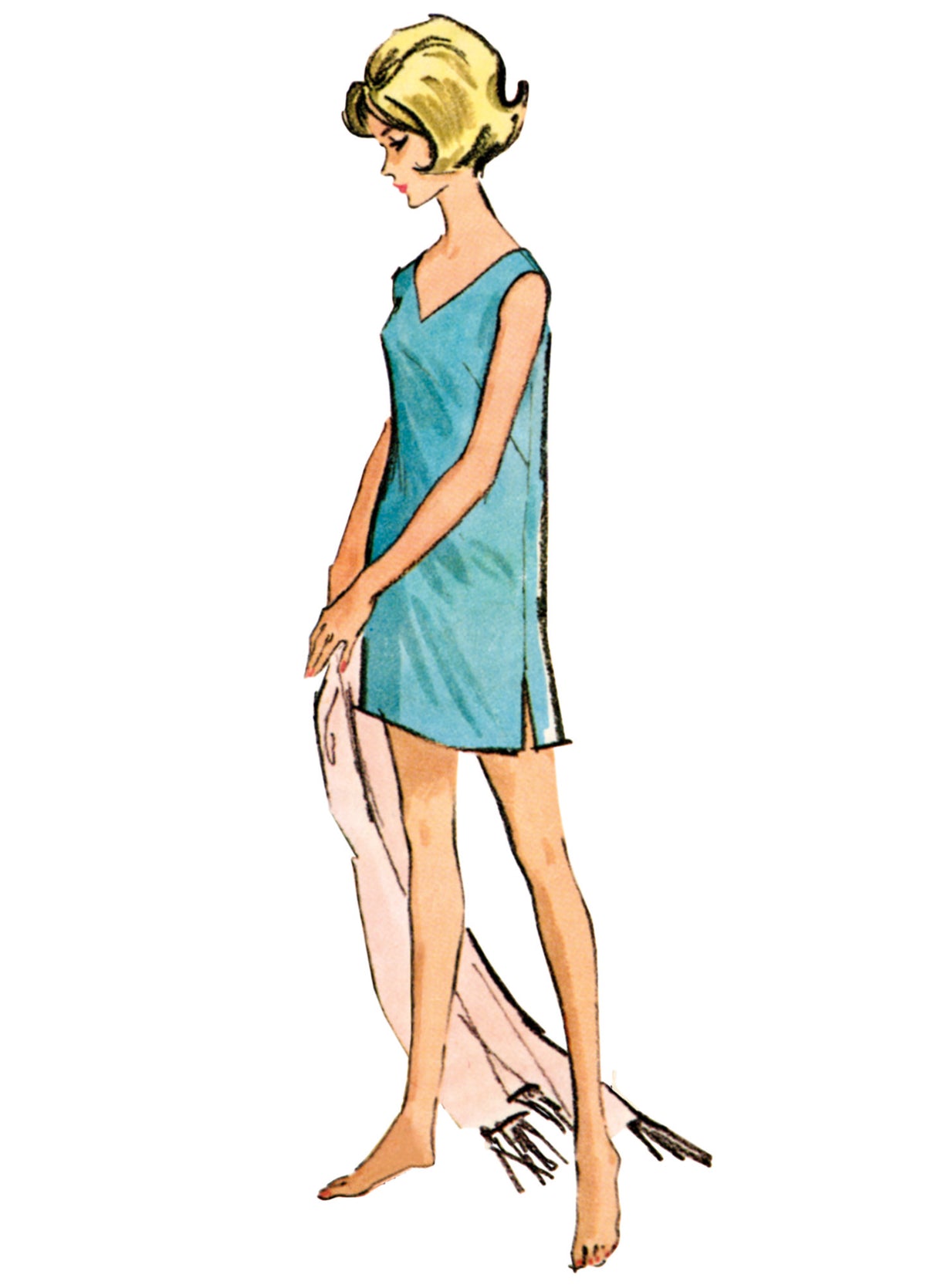 Patron McCall's n°8402 - Robe vintage des années 1960