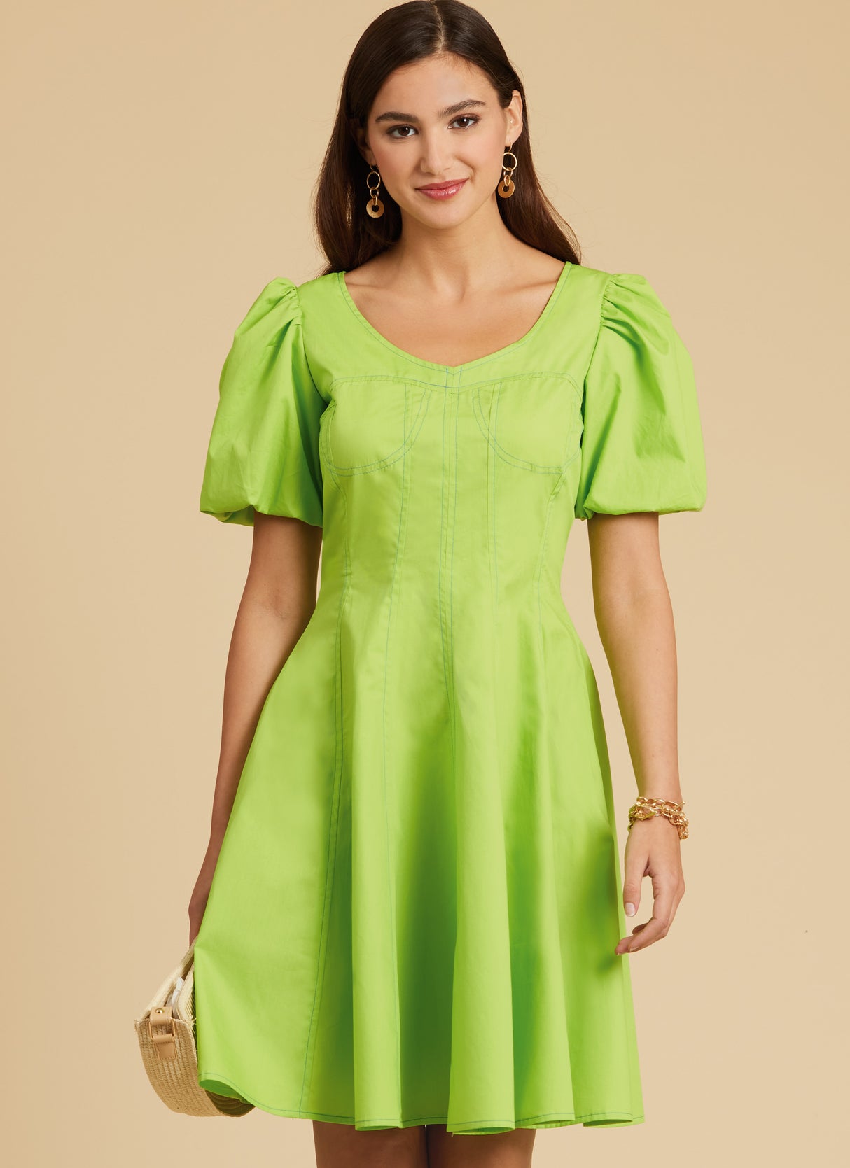 Patron McCall's n°8405 - Robe ajustée et évasée