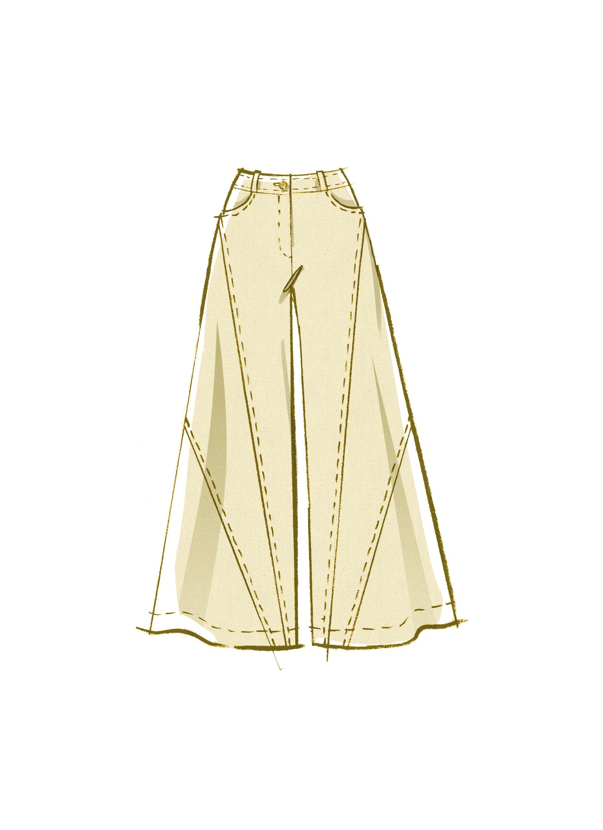 Patron McCall's n°8408 - Short et pantalon patchwork pour femme