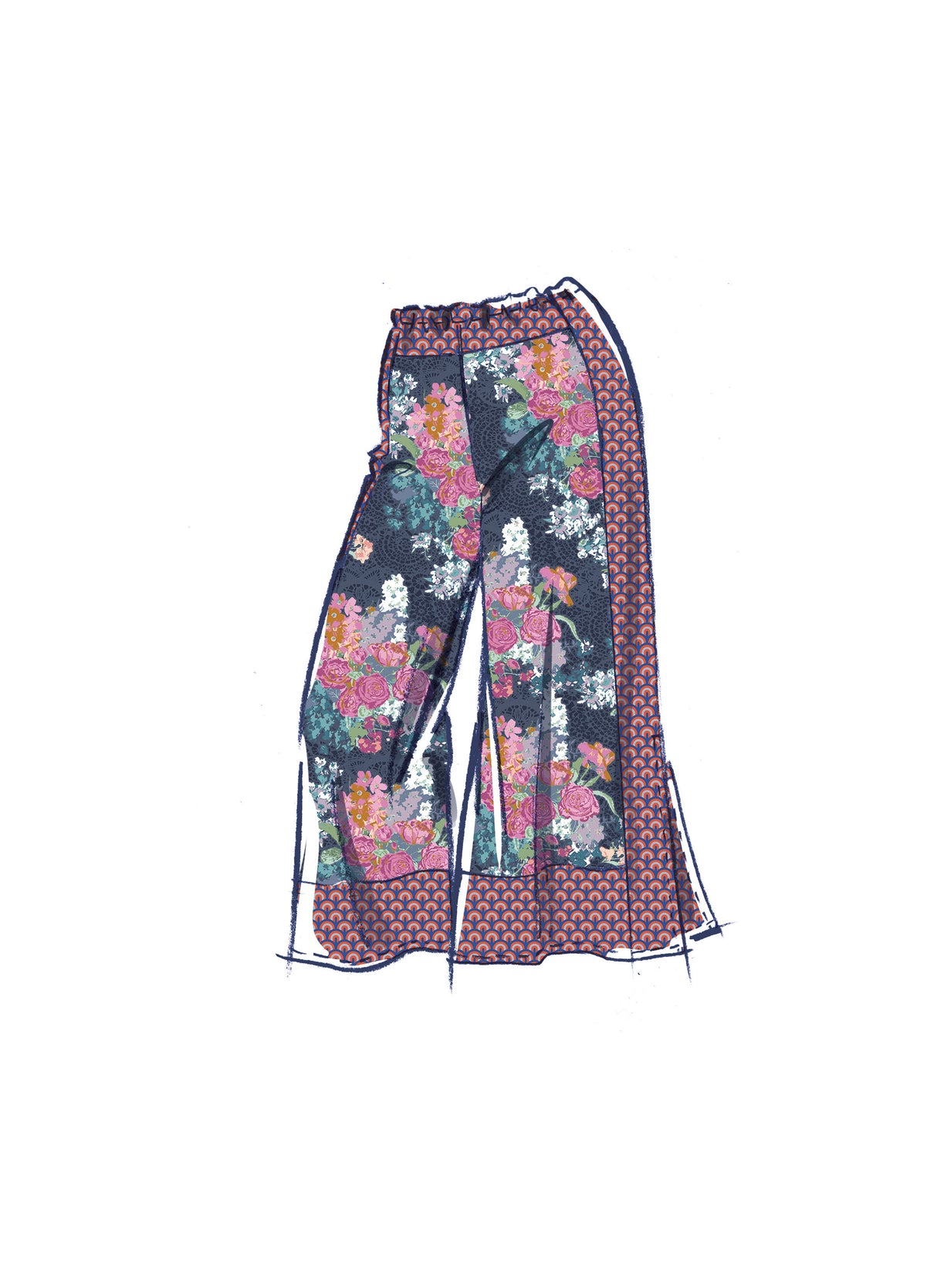 Patron McCall's n°8412 - Body, peignoir, short et pantalon