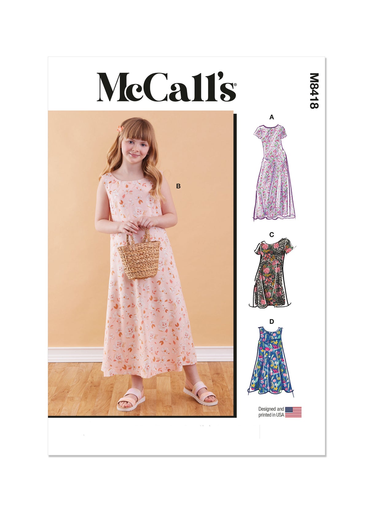 Patron McCall's n°8418 - Robe de maternité, tunique et leggings