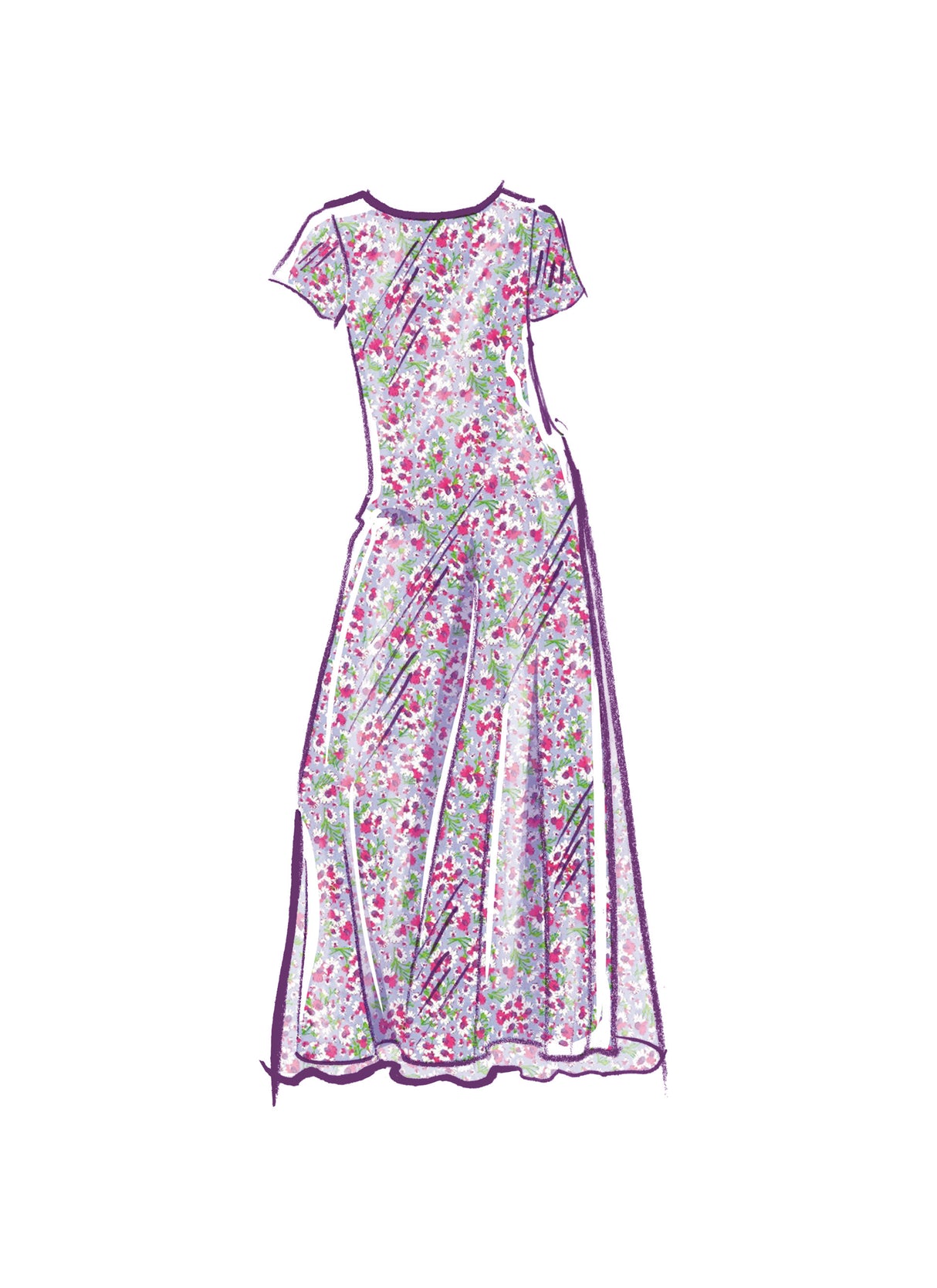 Patron McCall's n°8418 - Robe de maternité, tunique et leggings
