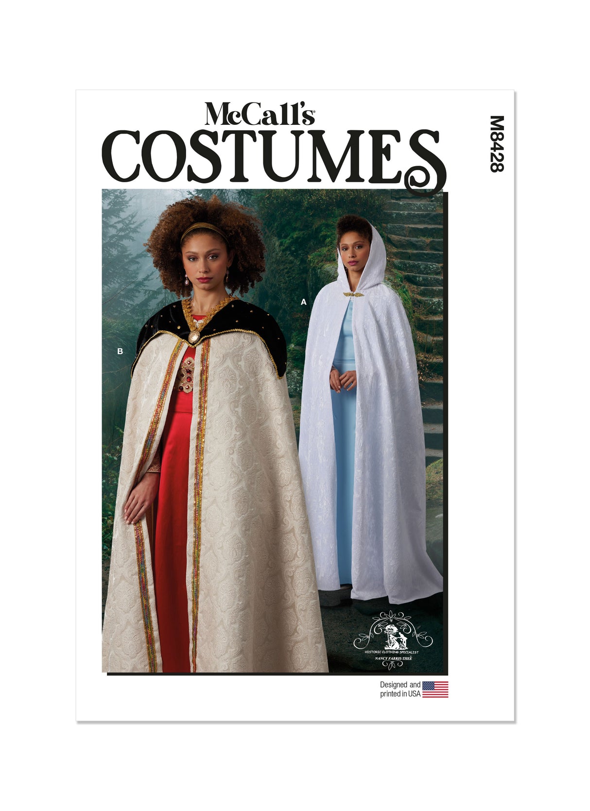 Patron McCall's n°8428 - Cape historique avec capuche