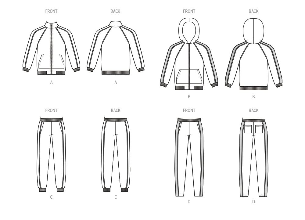 Patron McCall's n°8441 - Veste et pantalon pour homme