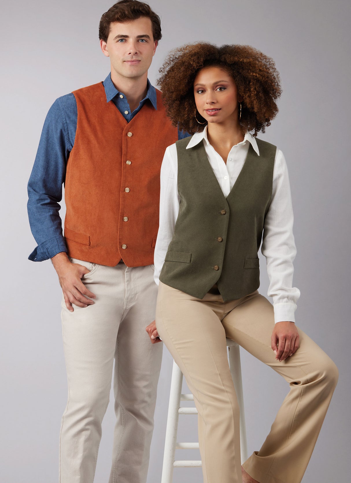 Patron McCall's n°8442 - Gilet doublé unisexe