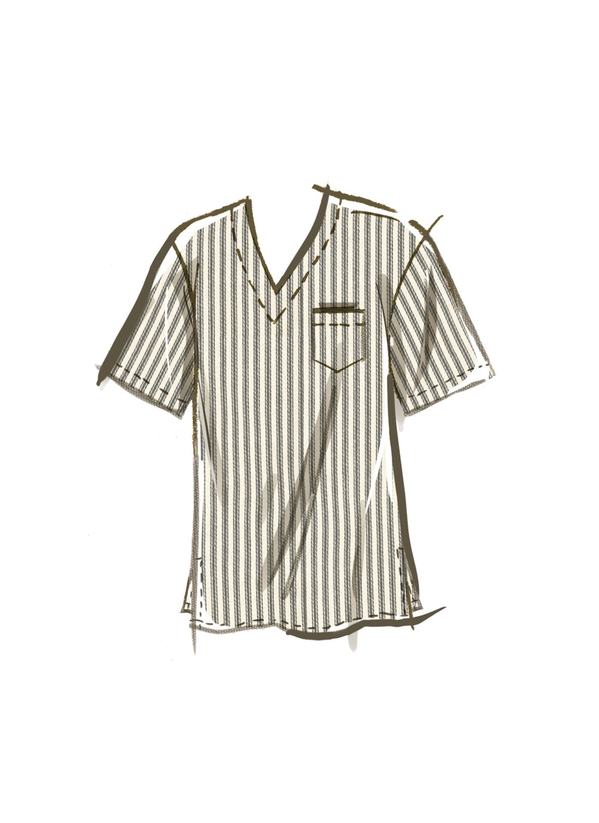 Patron McCall's n°8443 - Vêtements de nuit pour homme