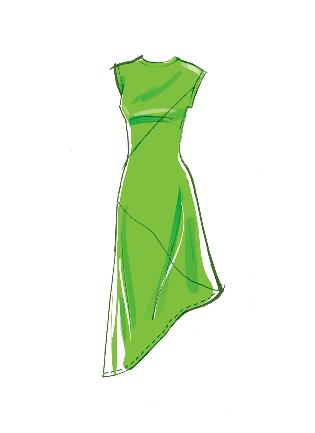 Patron McCall's n°8448 - Robe en tricot
