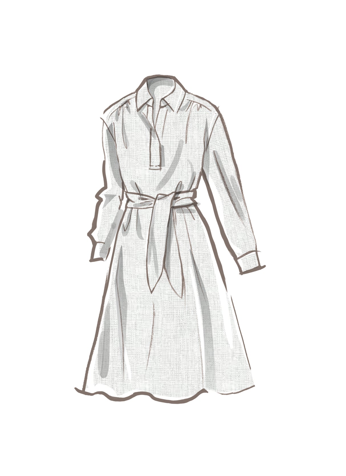 Patron McCall's n°8449 - Robe à enfiler avec variations