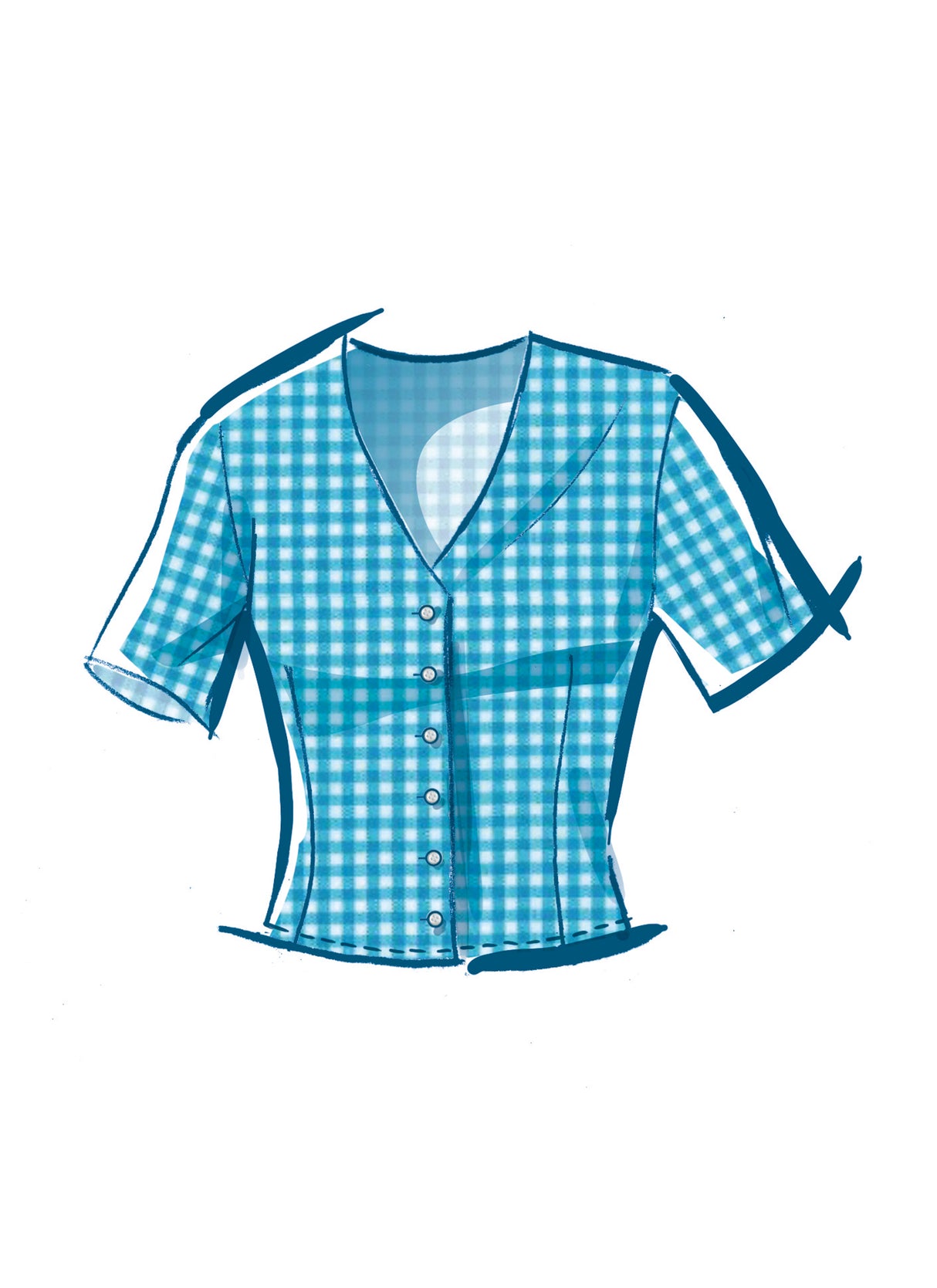 Patron McCall's n°8451 - Hauts pour femme