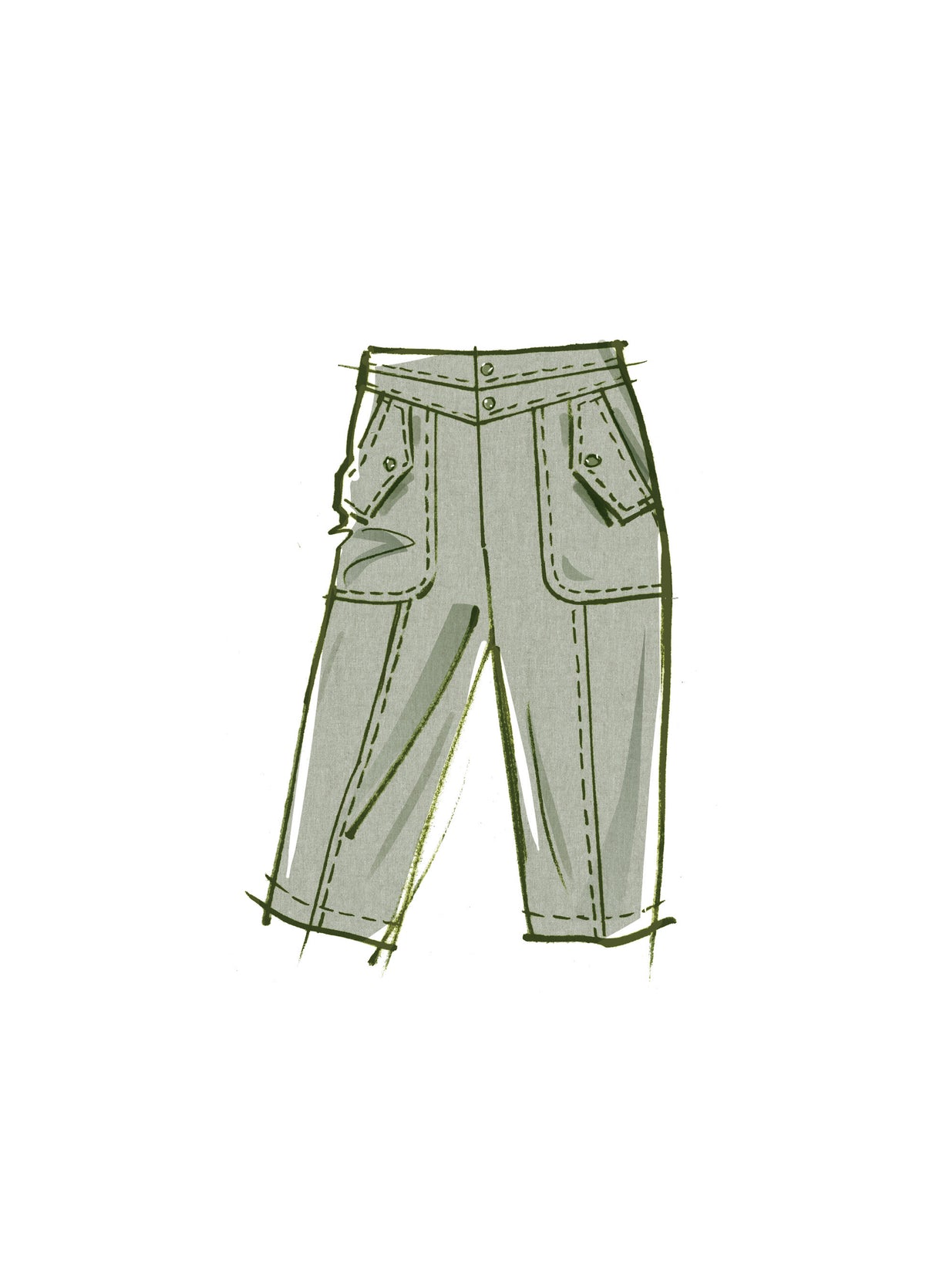 Patron McCall's n°8461 - Haut, barboteuse et pantalon pour enfants