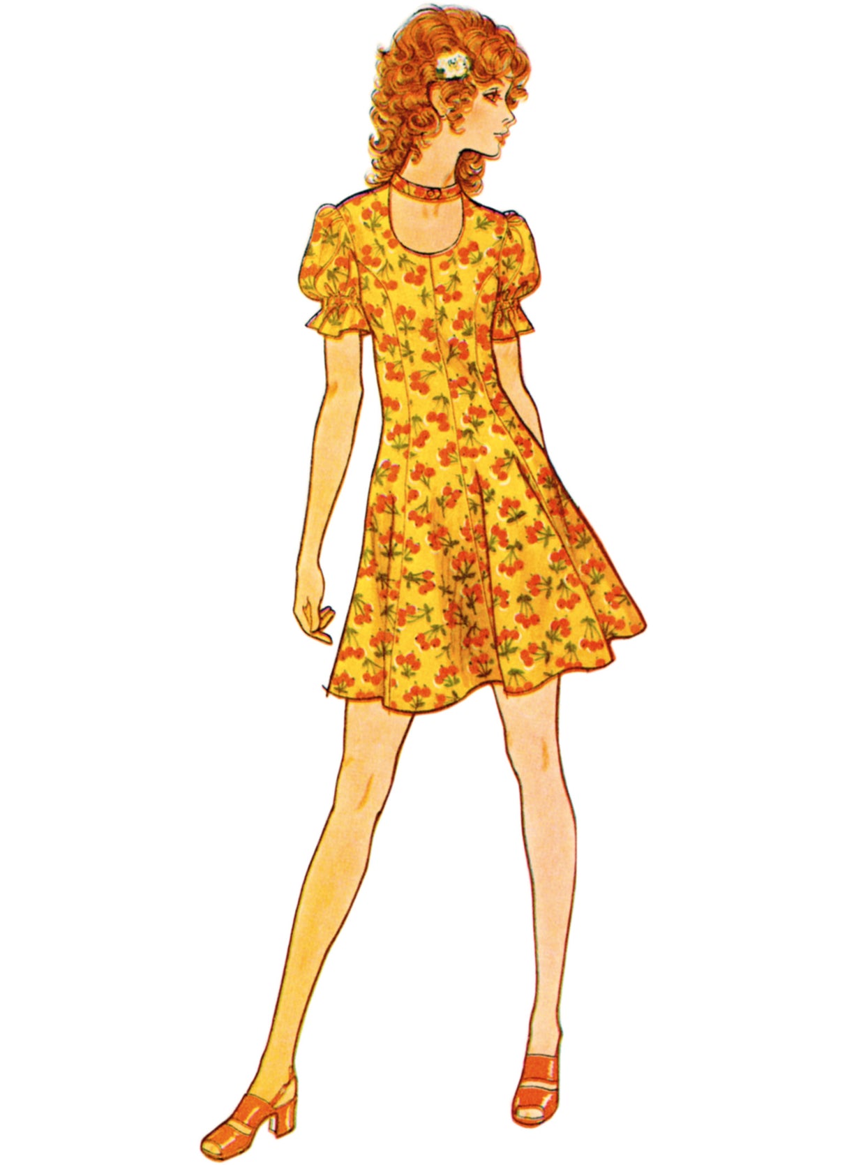 Patron McCall's n°8465 - Robe, tunique et pantalon vintage