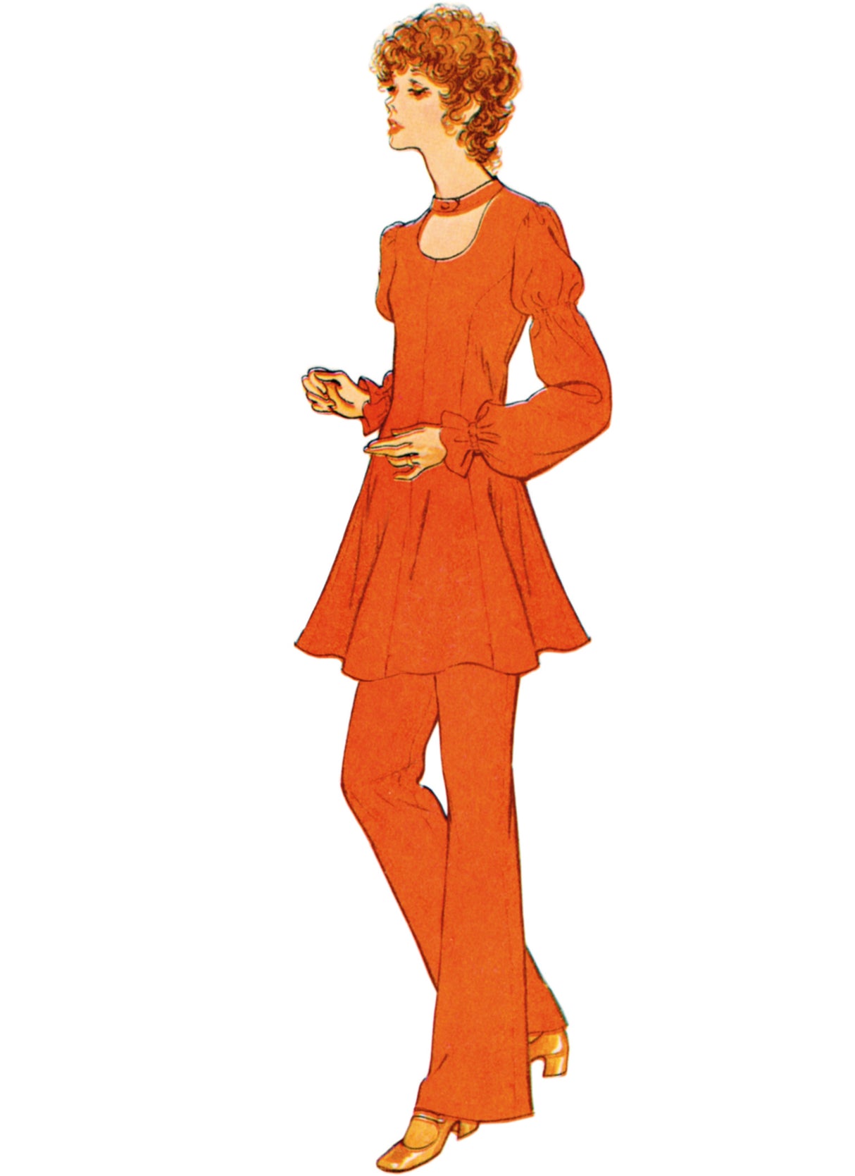Patron McCall's n°8465 - Robe, tunique et pantalon vintage