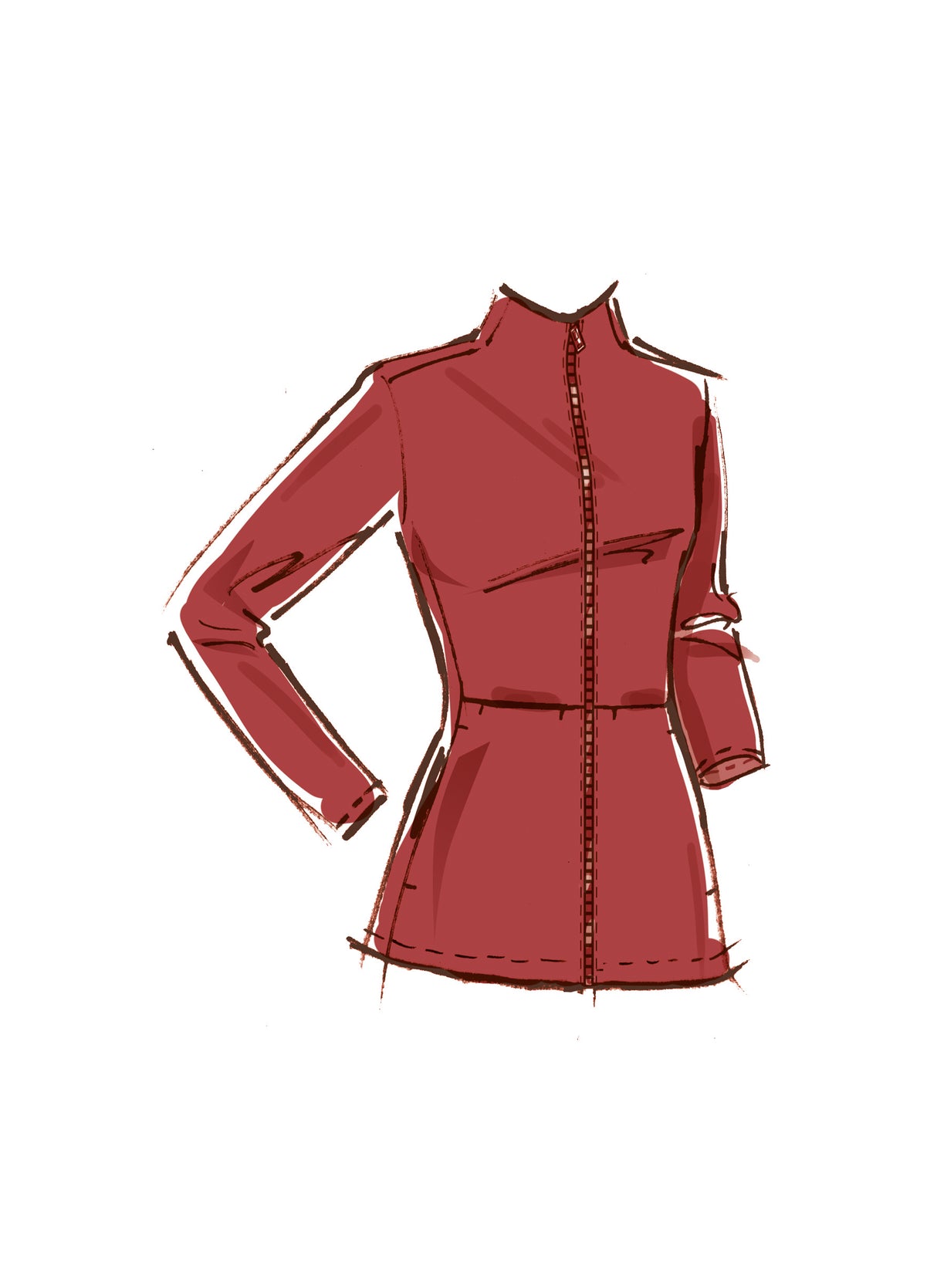 Patron McCall's n°8468 - Ensemble de blouse médicale et pantalon