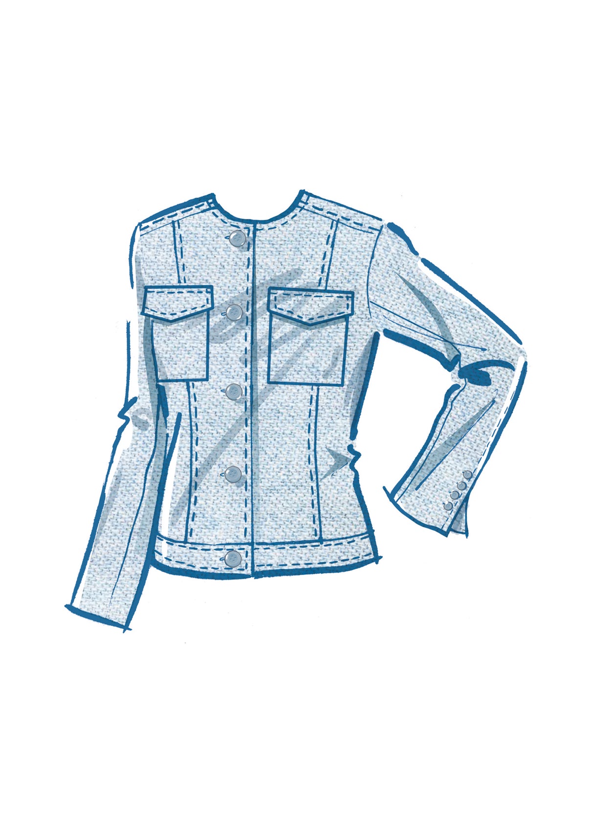 Patron McCall's n°8474 - Veste pour femmes