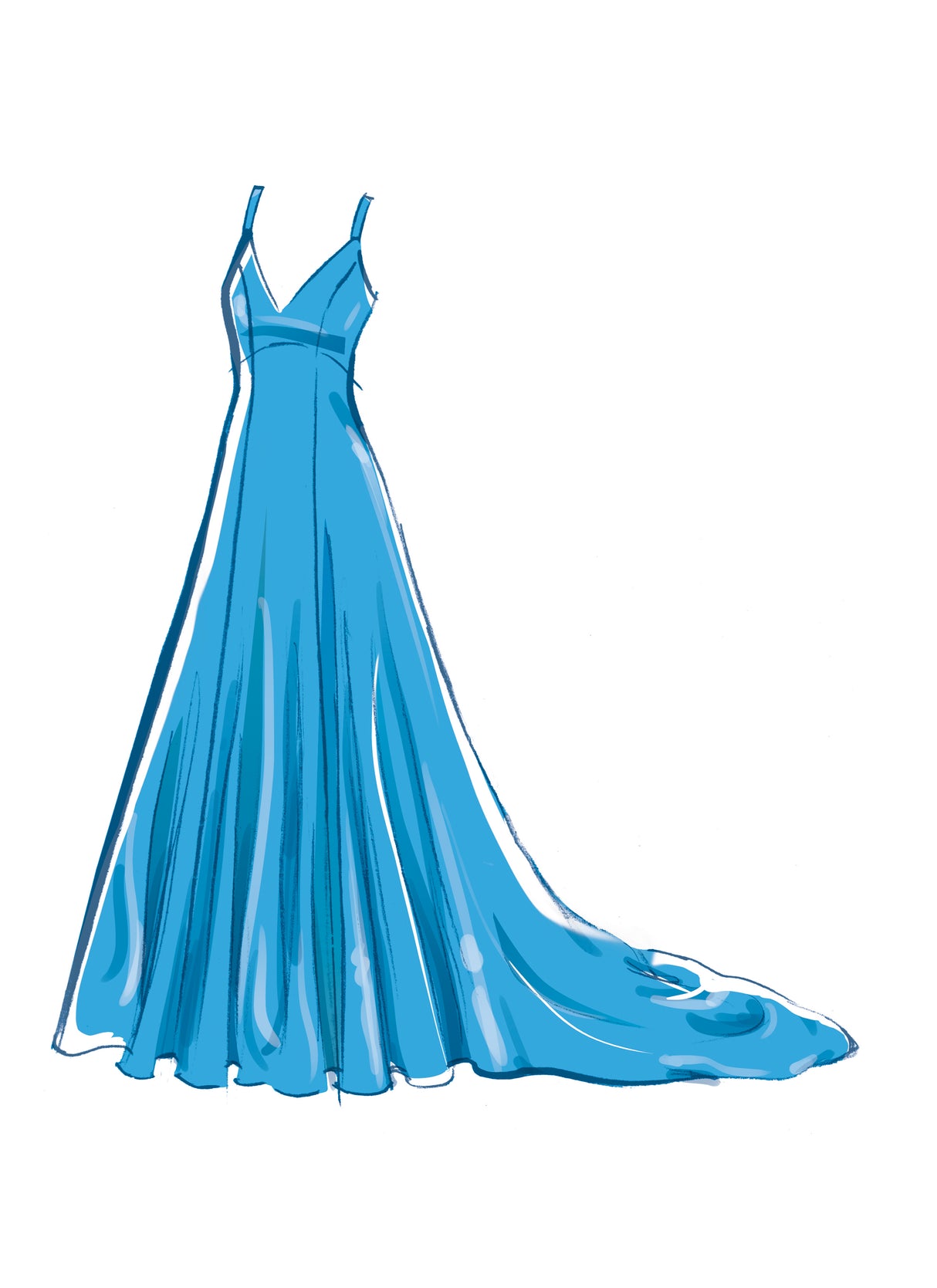 Patron McCall's n°8475 - Robe de soirée élégante