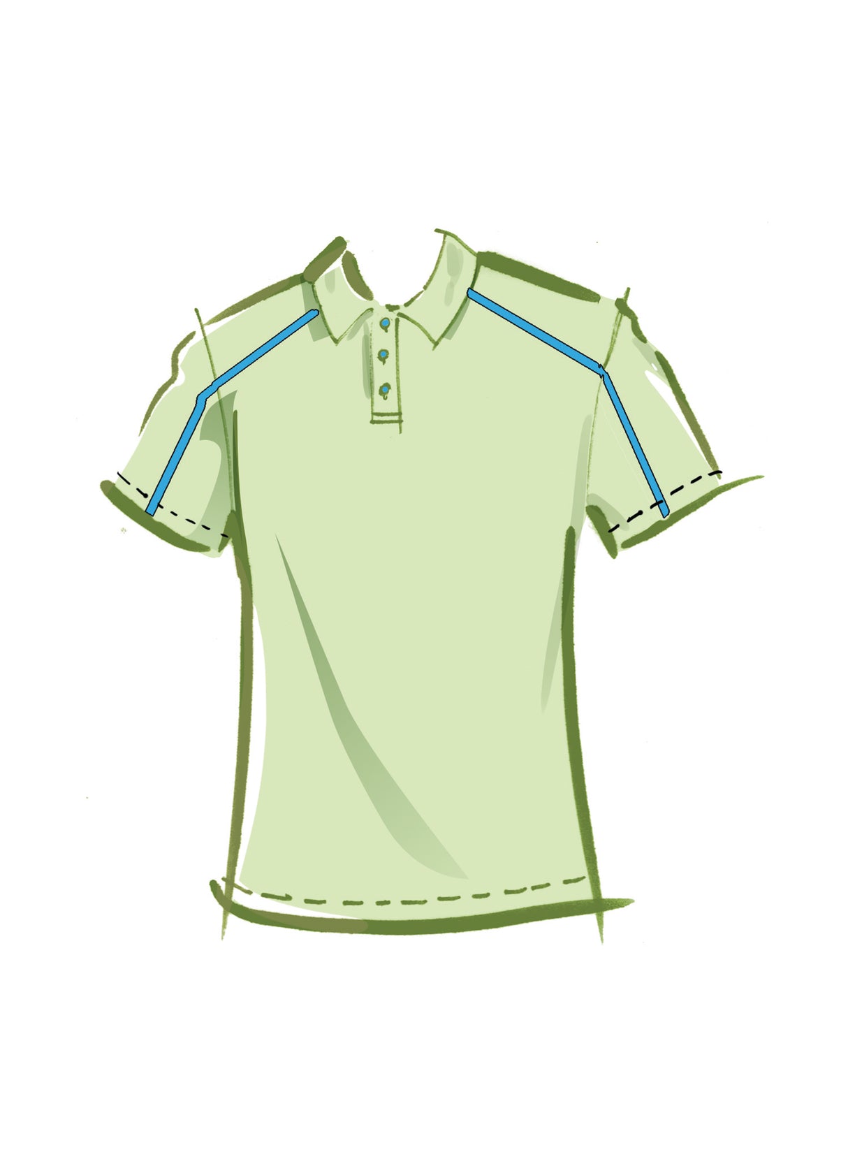 Patron McCall's n°8485 - Hauts et shorts pour hommes