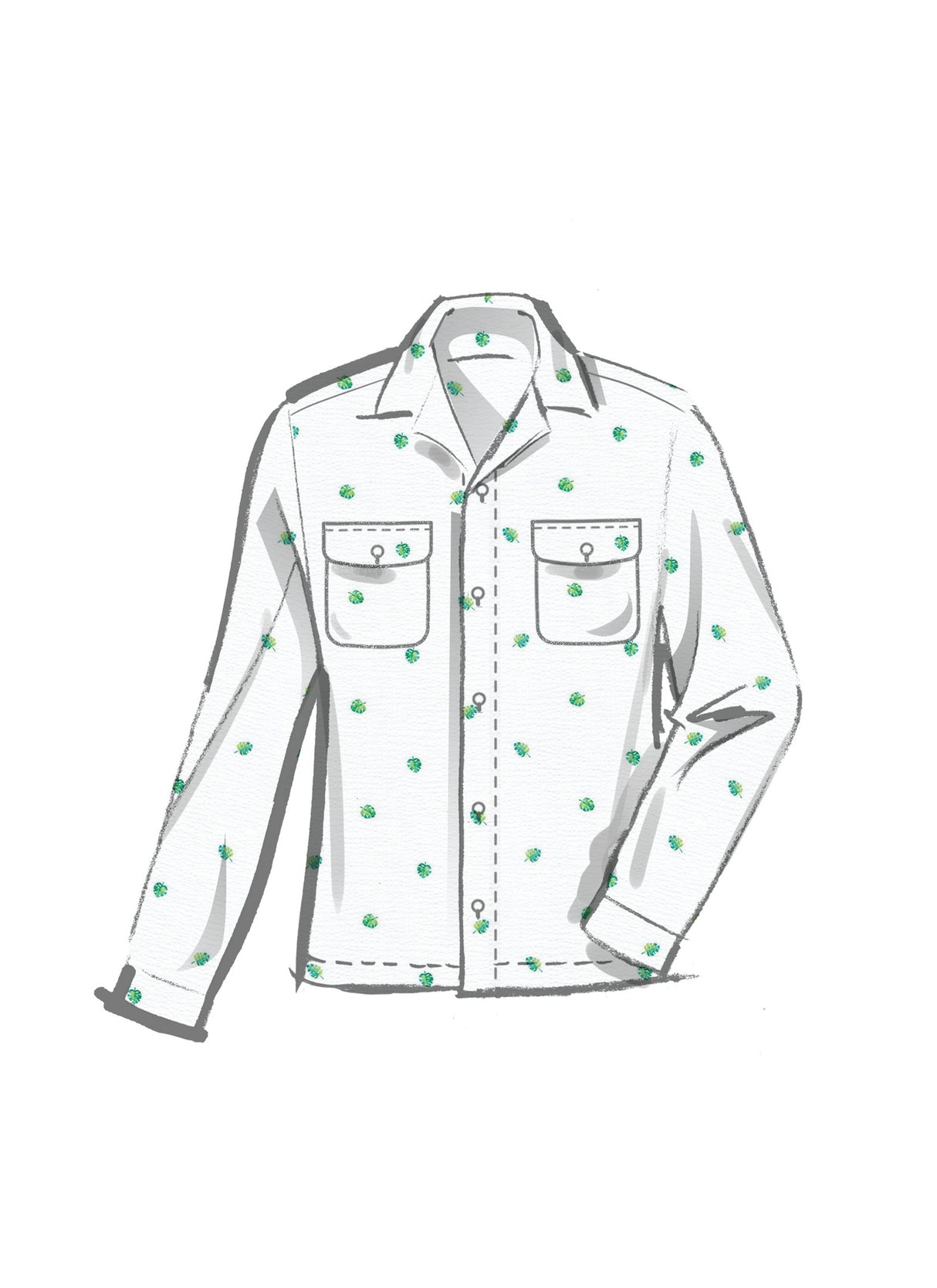 Patron McCall's n°8486 - Chemises et shorts pour hommes