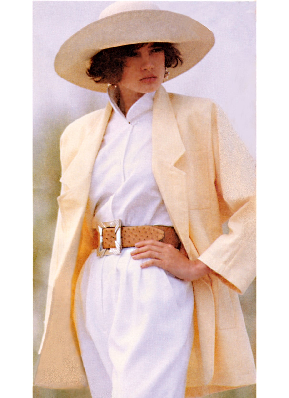 Patron McCall's n°8491 - Veste non doublée pour femmes