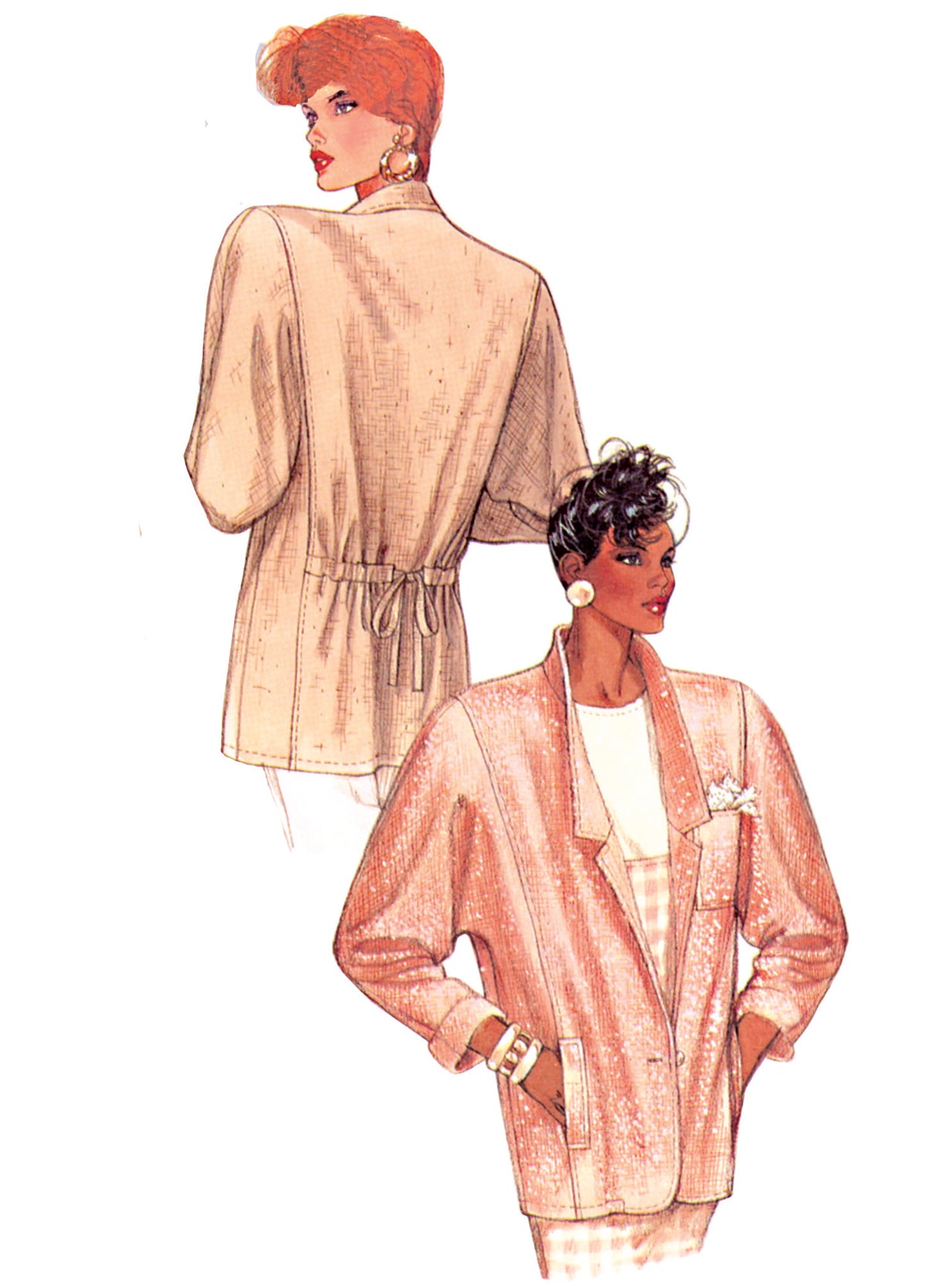 Patron McCall's n°8491 - Veste non doublée pour femmes