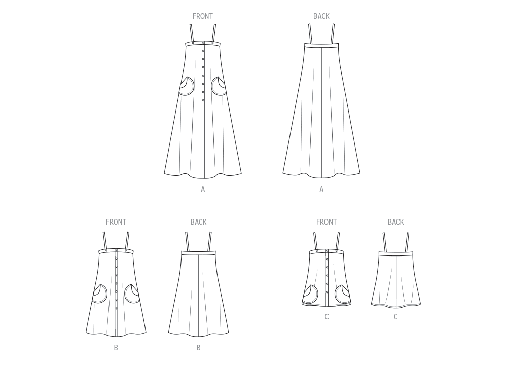 Patron McCall's n°8499 - Robe et haut vintage par Laura Ashley