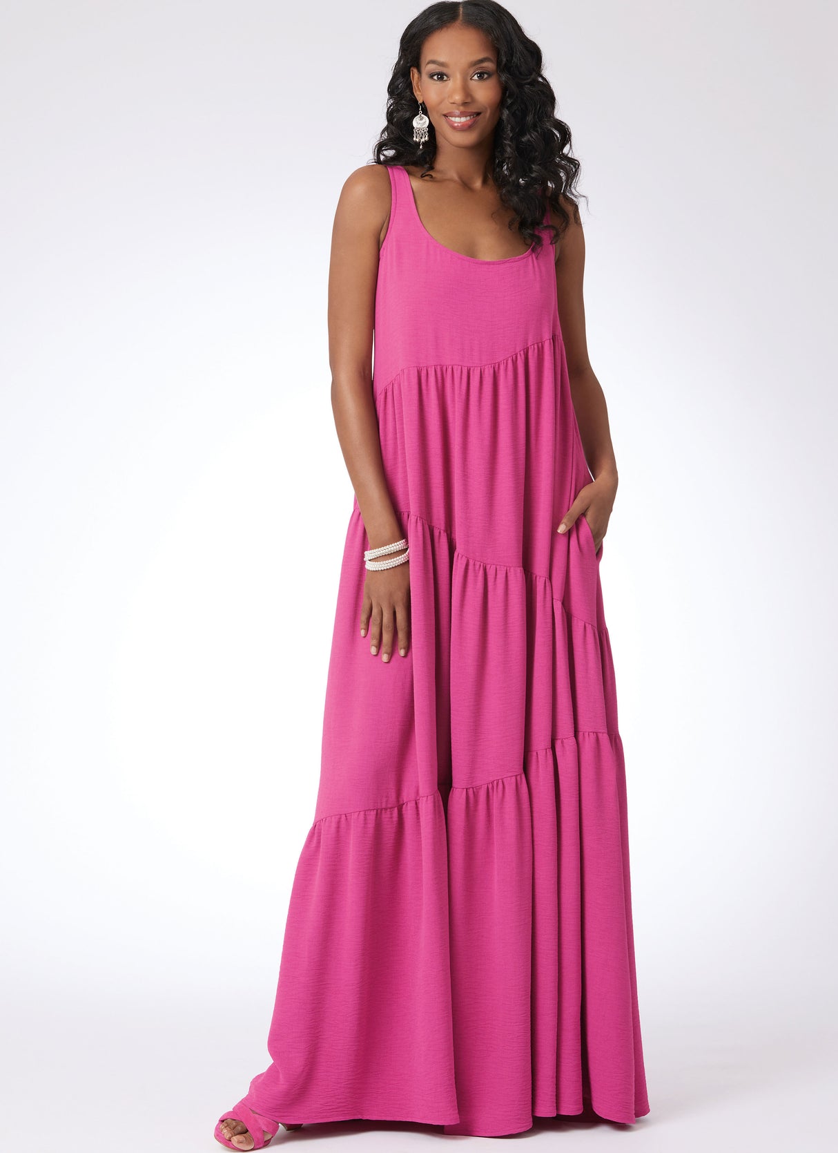 Patron McCall's n°8506 - Robes d'été asymétriques pour femmes