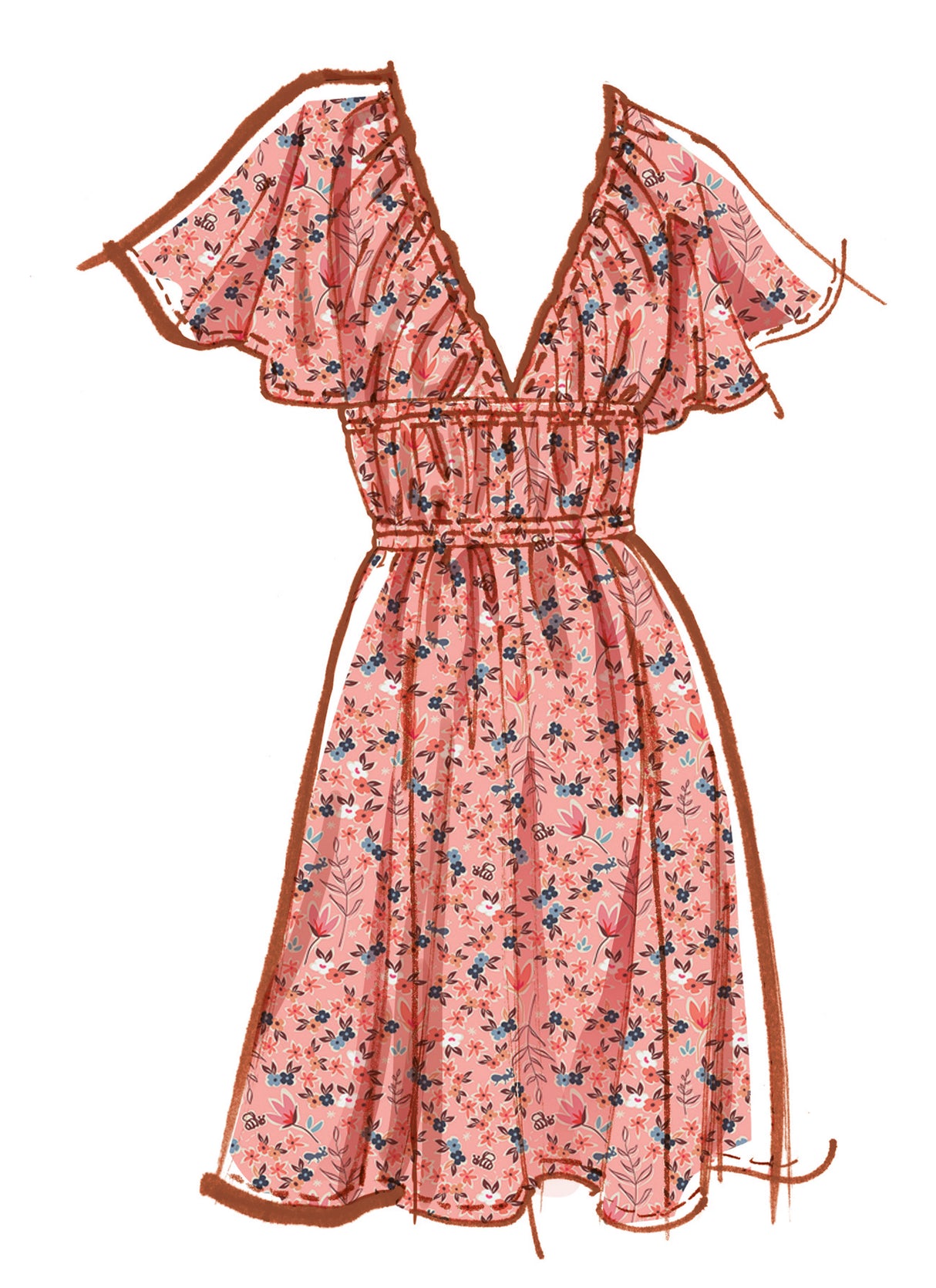 Patron McCall's n°8507 - Robes féminines élégantes