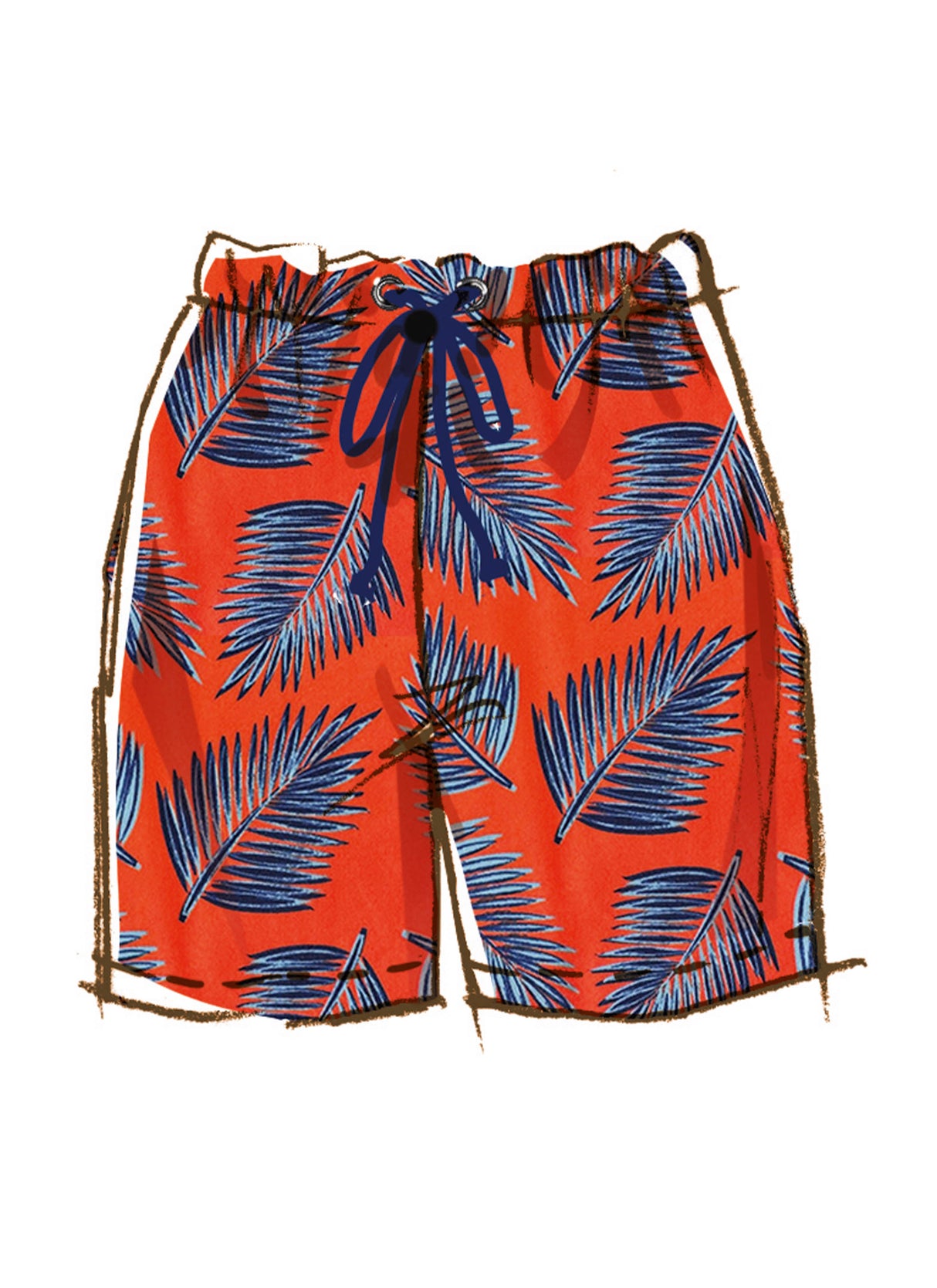 Patron McCall's n°8517 - Rashguards et shorts pour hommes