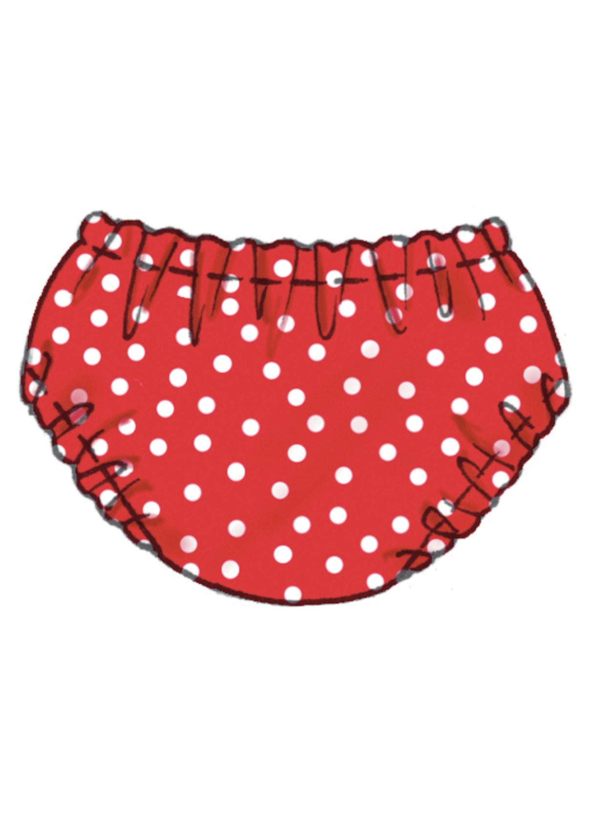 Patron McCall's n°8519 - Robe et barboteuse pour fillettes
