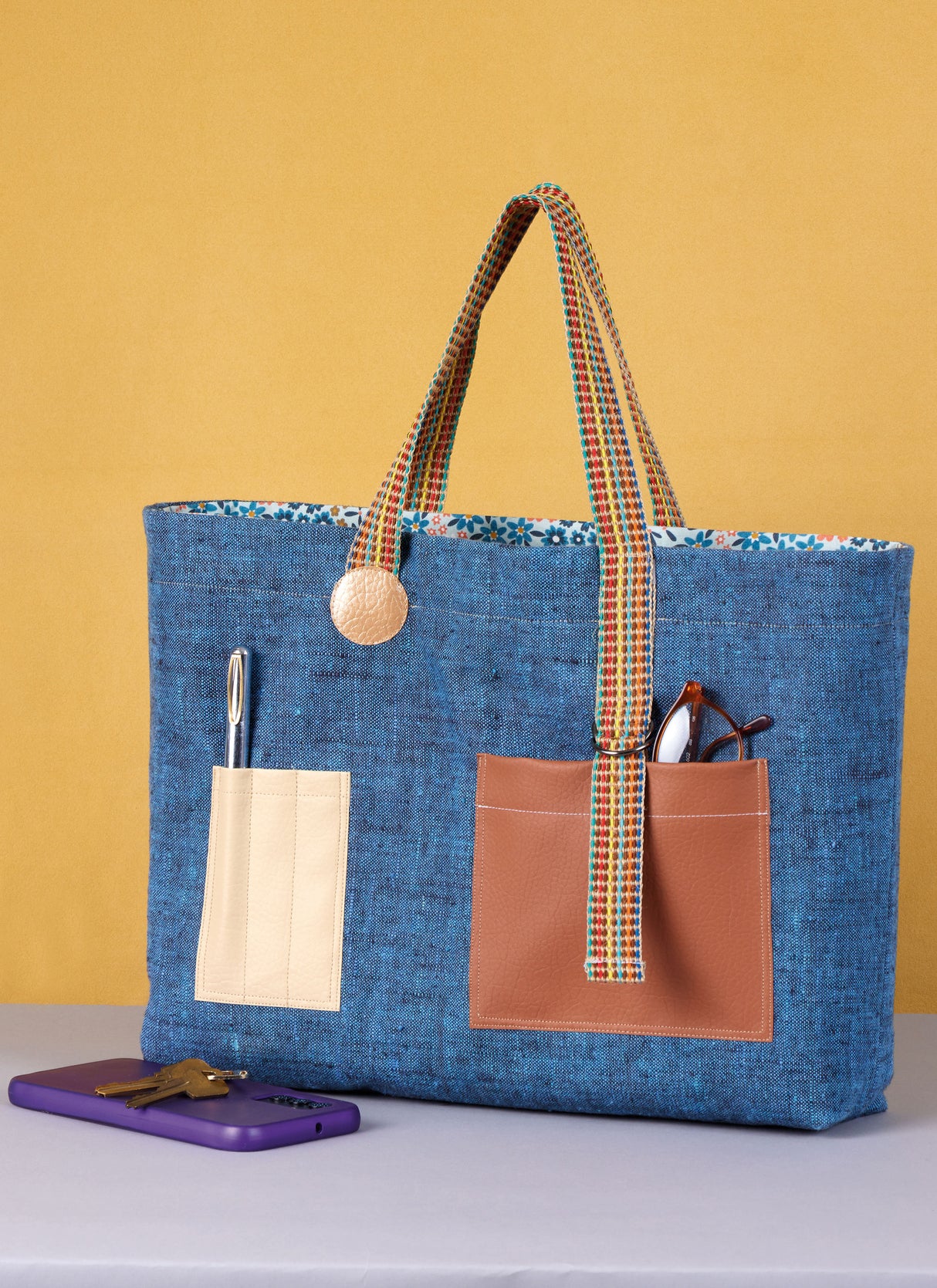 Patron McCall's n°8521 - Fourre-tout polyvalent en trois tailles