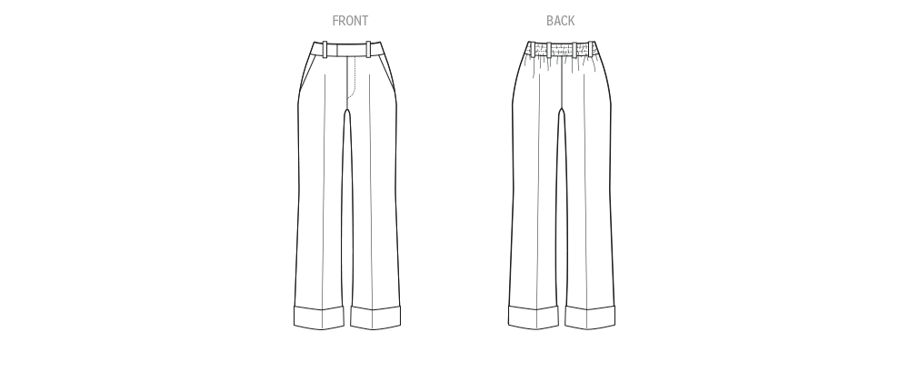 Patron McCall's n°8527 - Pantalon
