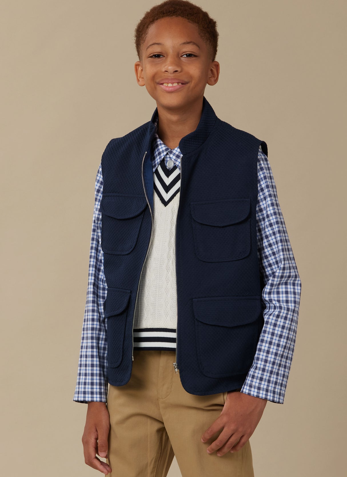 Patron McCall's n°8537 - Gilet et haut pour enfants