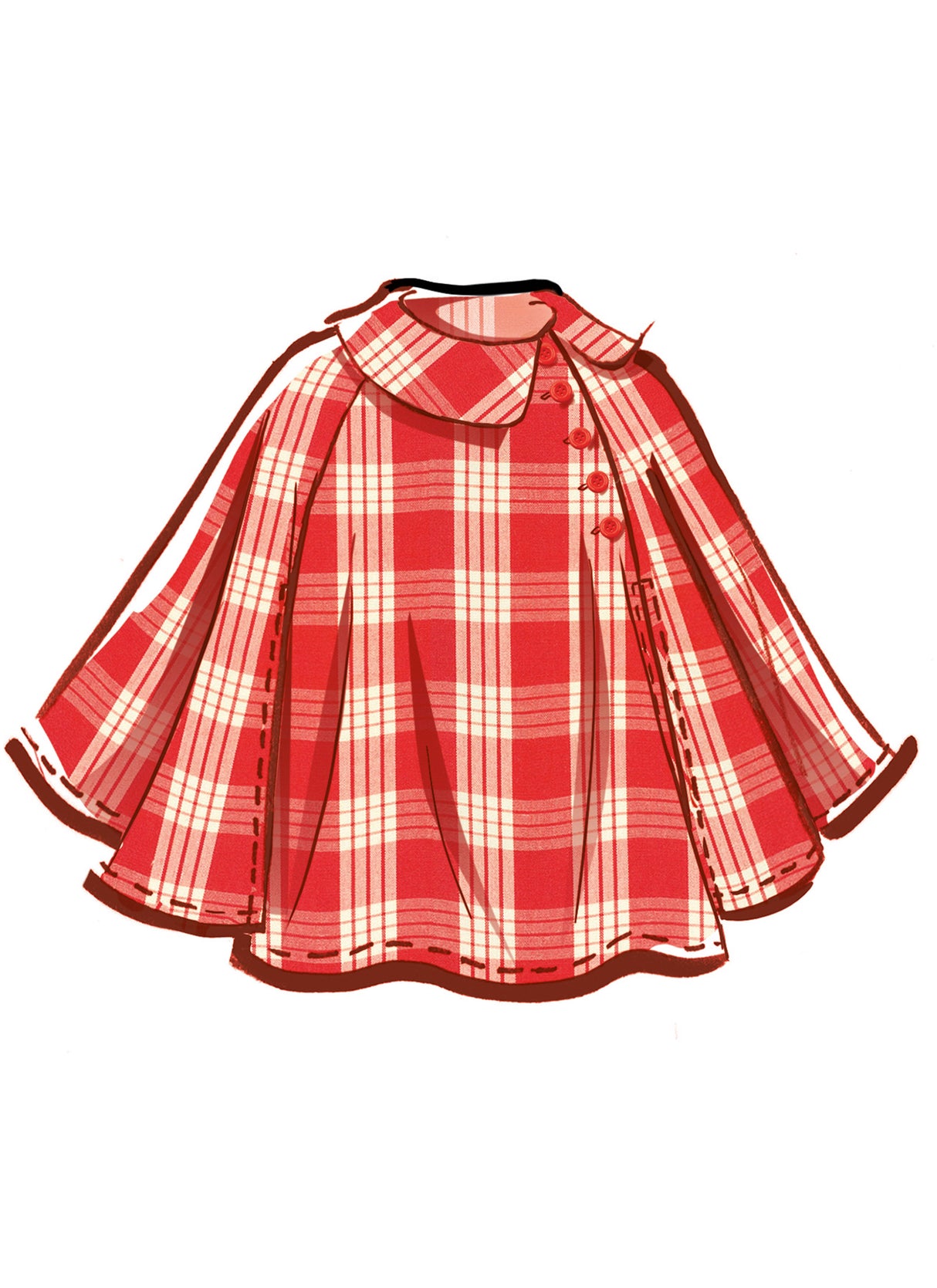 Patron McCall's n°8538 - Capes élégantes pour enfants
