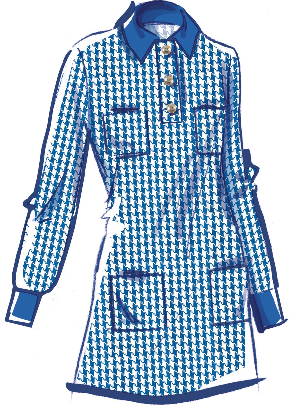 Patron McCall's n°8552 - Robe cintrée avec variations de manches