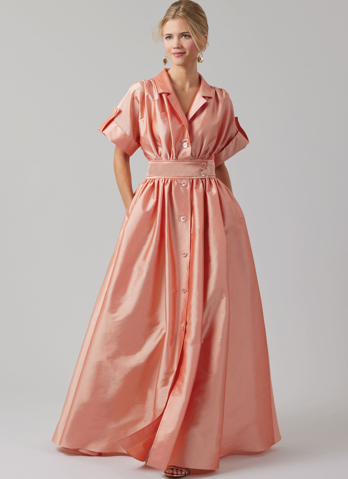 Patron McCall's n°8556 - Robe chemisier boutonnée