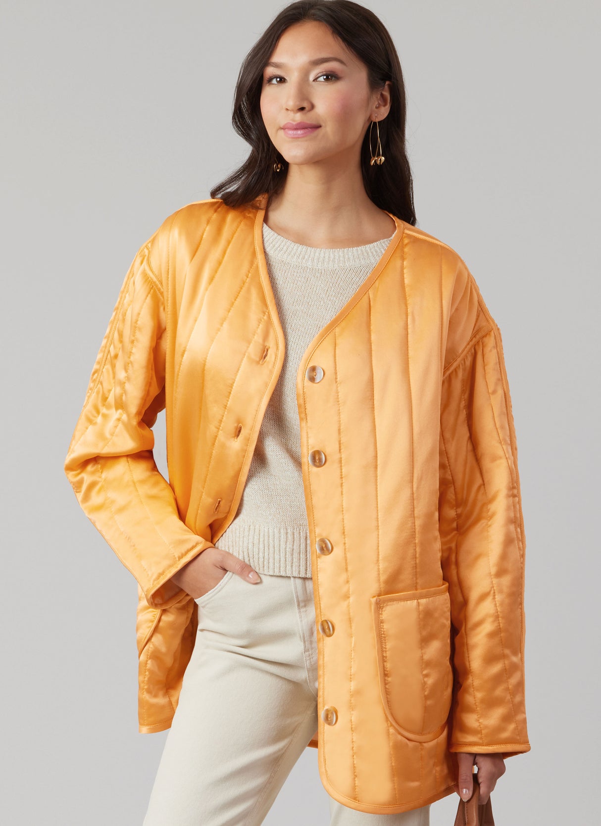 Patron McCall's n°8560 - Veste matelassée boutonnée
