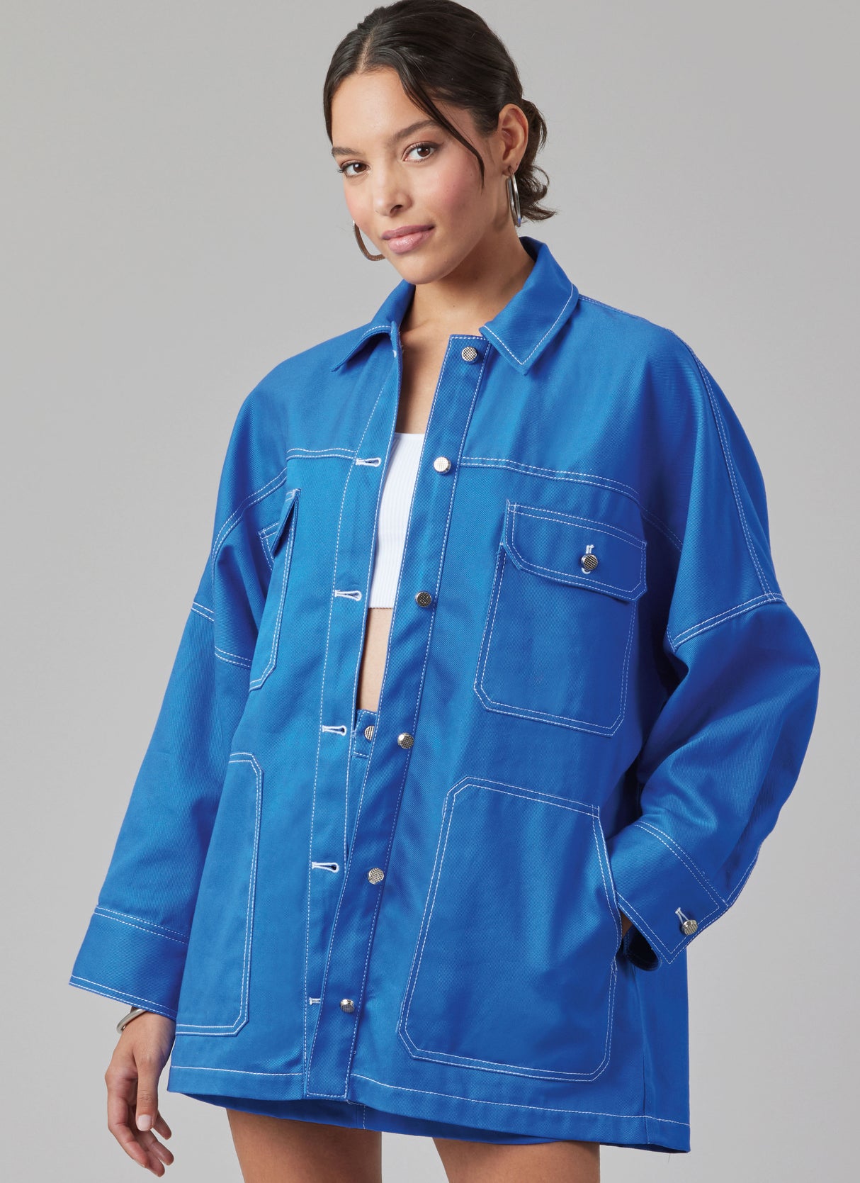 Patron McCall's n°8561 - Veste boutonnée deux longueurs et jupe