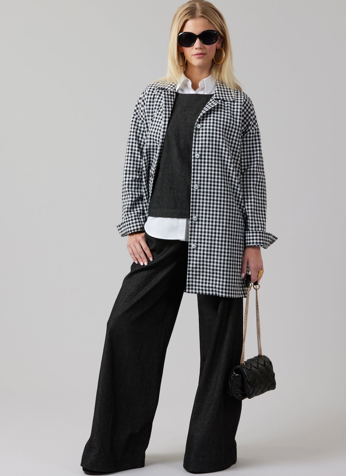 Patron McCall's n°8562 - Ensemble complet top robe veste pantalon