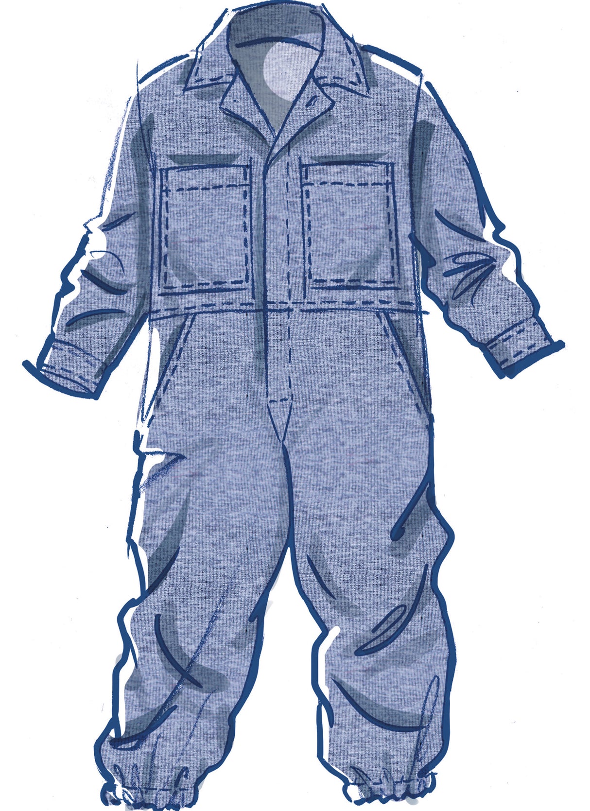 Patron McCall's n°8567 - Combinaison enfant style workwear