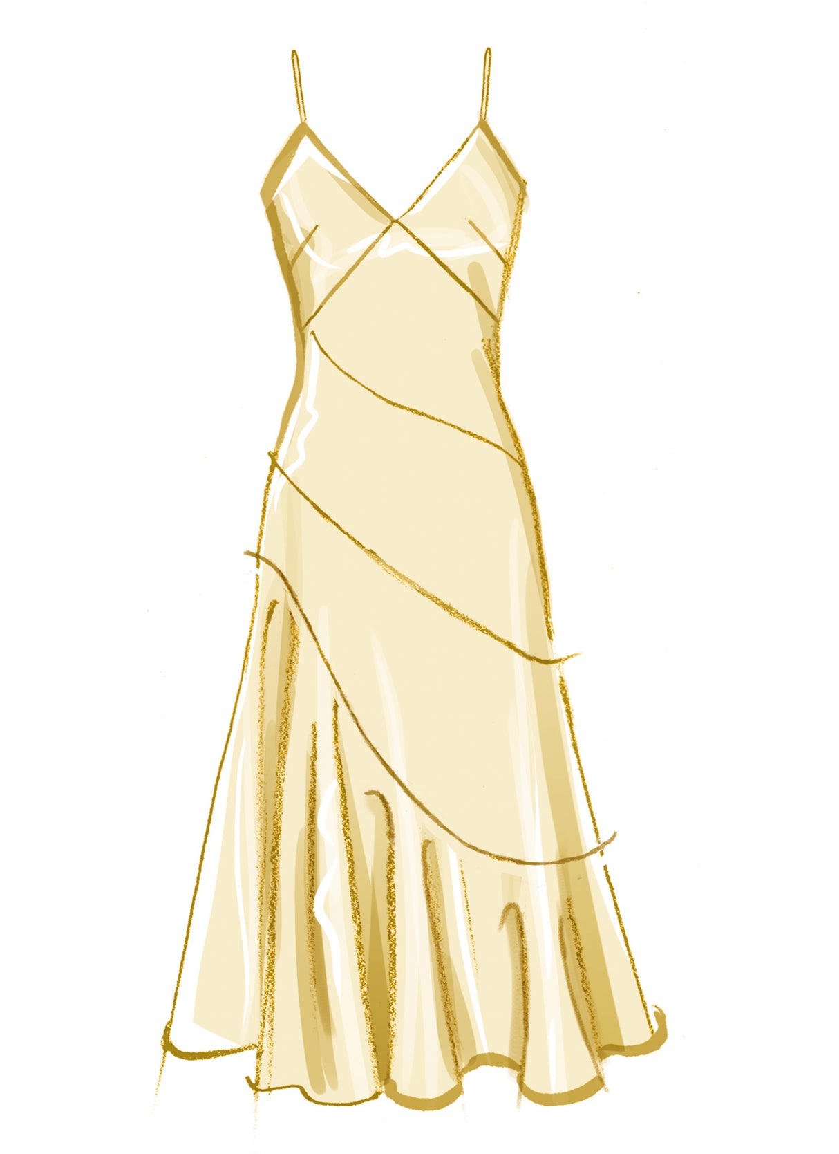 Patron McCall's n°8582 - Robe ajustée style bais coupé avec nœud dos