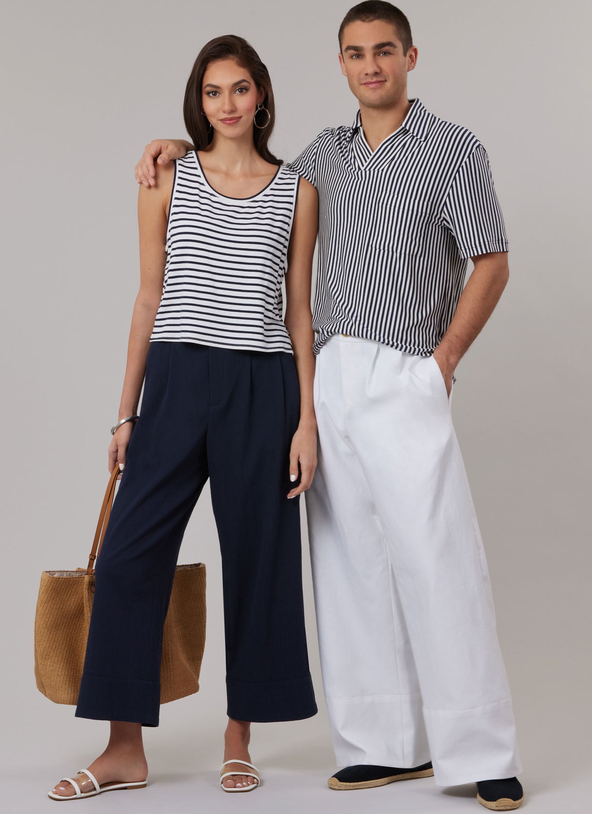 Patron McCall's n°8588 - Pantalon ample unisexe en deux longueurs