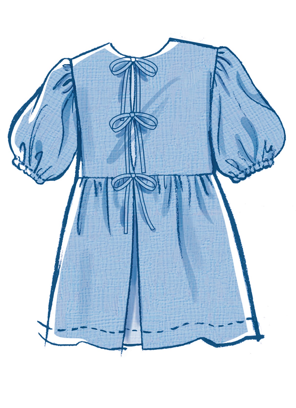 Patron McCall's n°8593 - Robe fille et top