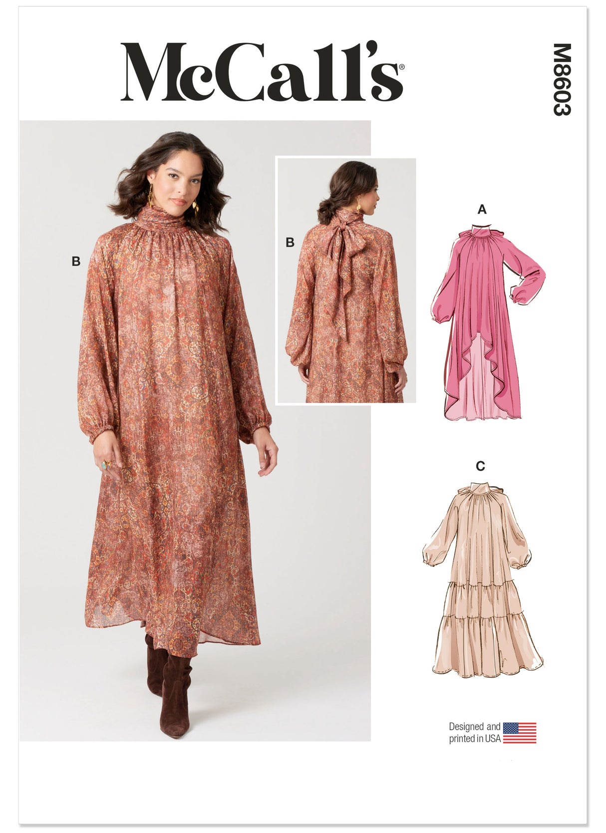 Patron McCall's n°8603 - Robe ample