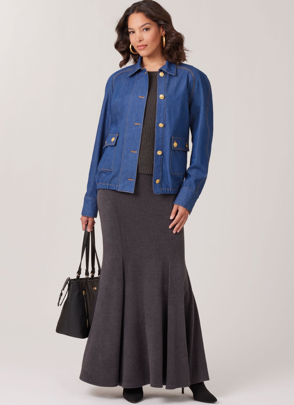 Patron McCall's n°8607 - Veste blouson courte