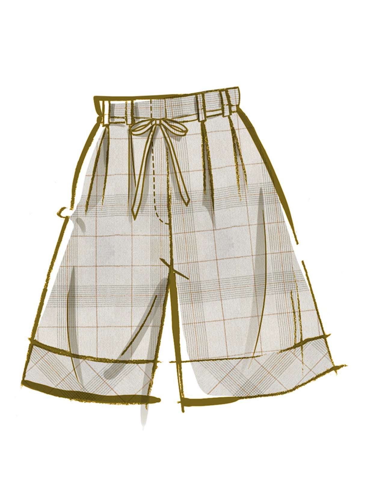 Patron McCall's n°8611 - Chemise boutonnée, short & pantalon coordonnés