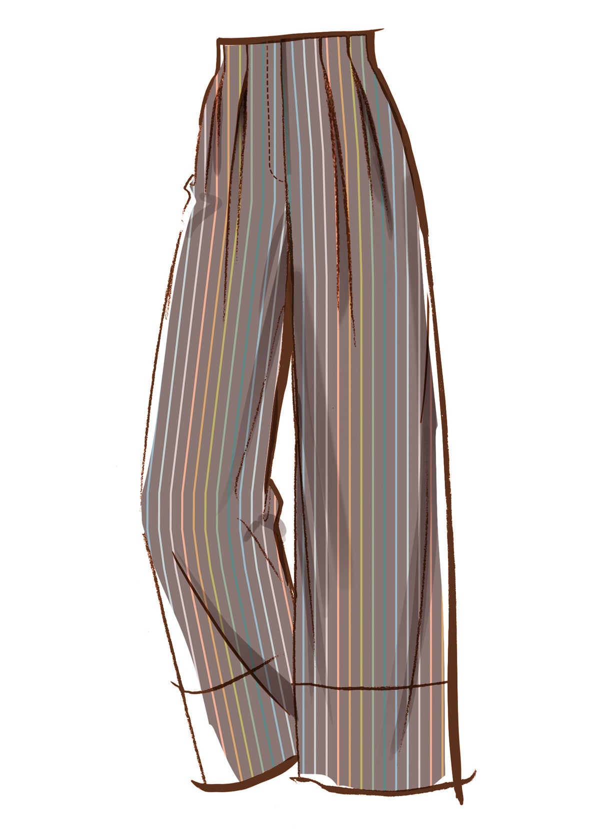 Patron McCall's n°8611 - Chemise boutonnée, short & pantalon coordonnés