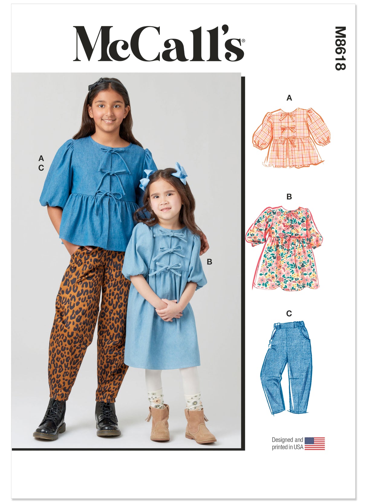 Patron McCall's n°8618 - Tenue complète confortable et élégante