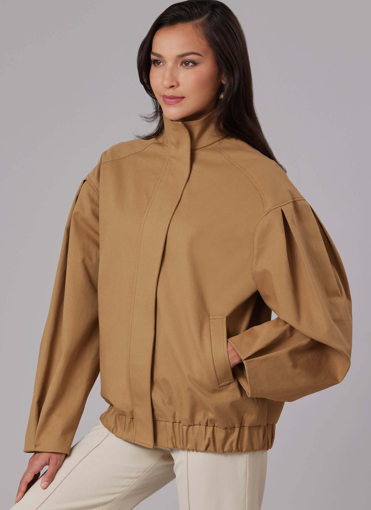 Patron McCall's n°8629 – Veste blouson ample doublée