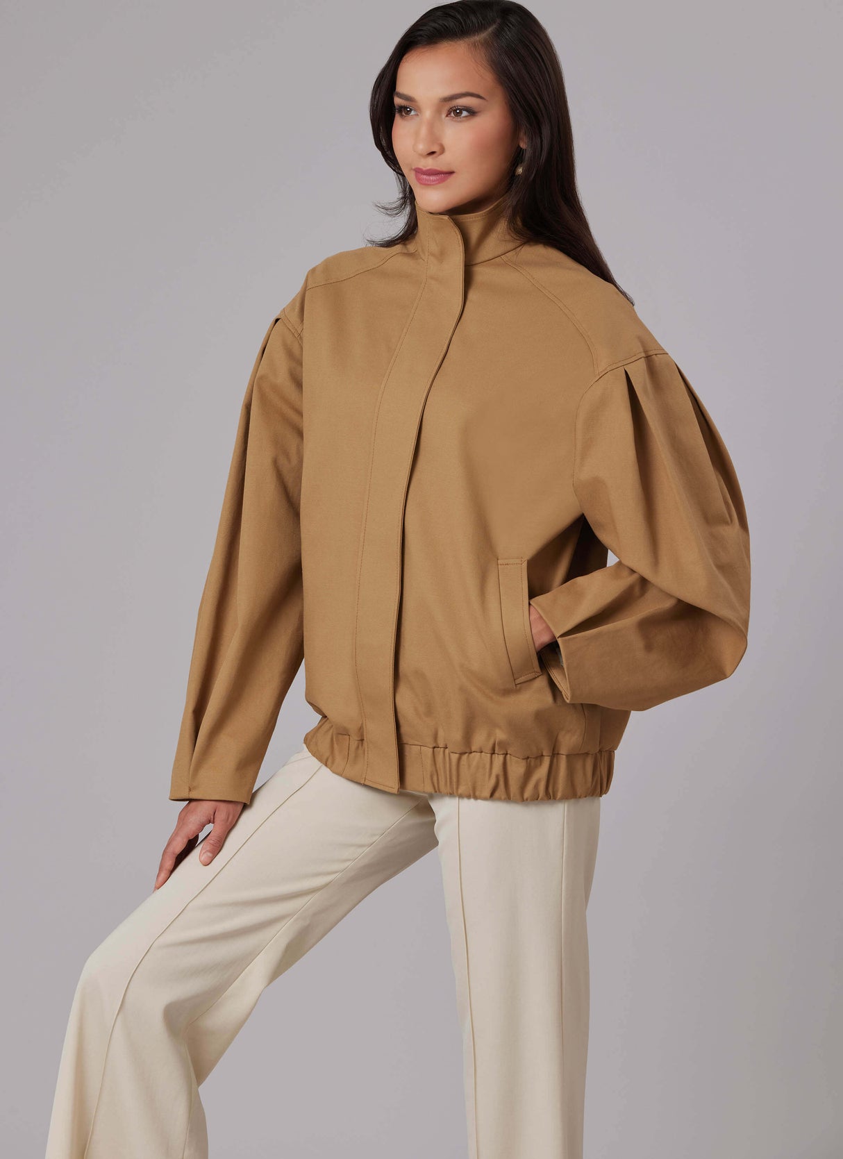 Patron McCall's n°8629 – Veste blouson ample doublée