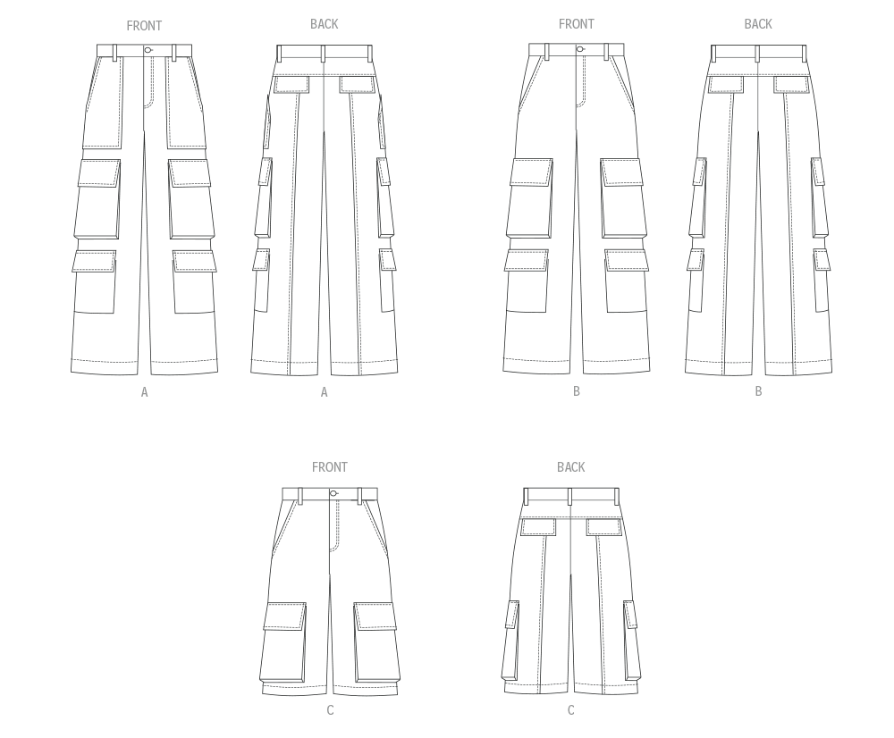 Patron McCall's n°8639 – Pantalon ample