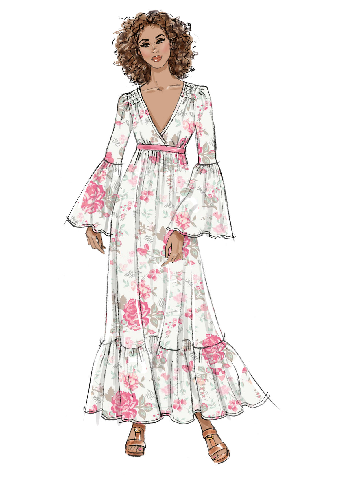 Patron McCall's n°8643 – Robes empire bohèmes
